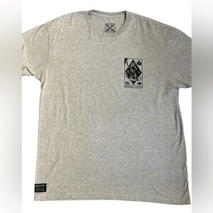 Howitzer Gray Graphic Crewneck T-Shirt - Men. Size XL